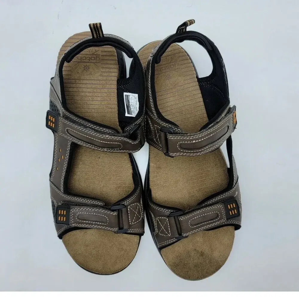Gotcha Sandals Mens 13 Orson Outdoor Brown Sport Hiking Open Toe Summer Spring‎